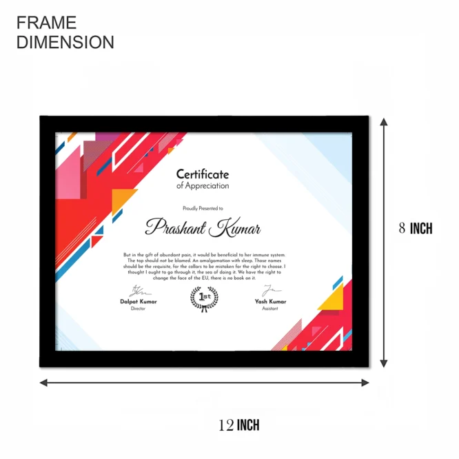 Corporate Achievements Certificate Frame (6) - Image 5